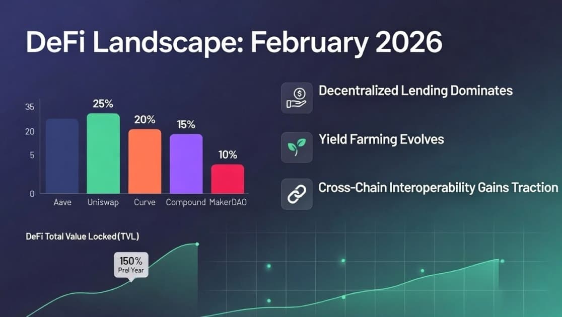 DeFi in February 2026: Top Protocols and Trends Driving Growth