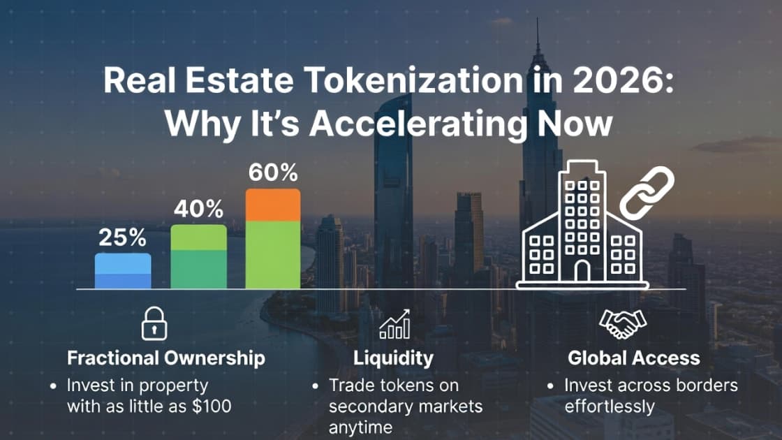 Real Estate Tokenization in 2026: Why It's Accelerating Now
