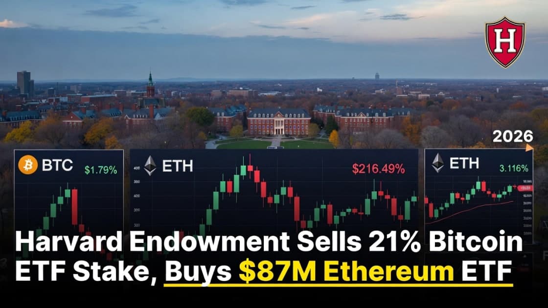 Harvard Sells 21% of Its Bitcoin ETF Holdings to Buy $87 Million in Ethereum ETF, Per Recent Report