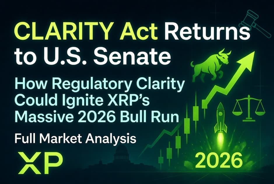 CLARITY Act Returns to U.S. Senate: How Regulatory Clarity Could Ignite XRP’s Massive 2026 Bull Run – Full Market Analysis