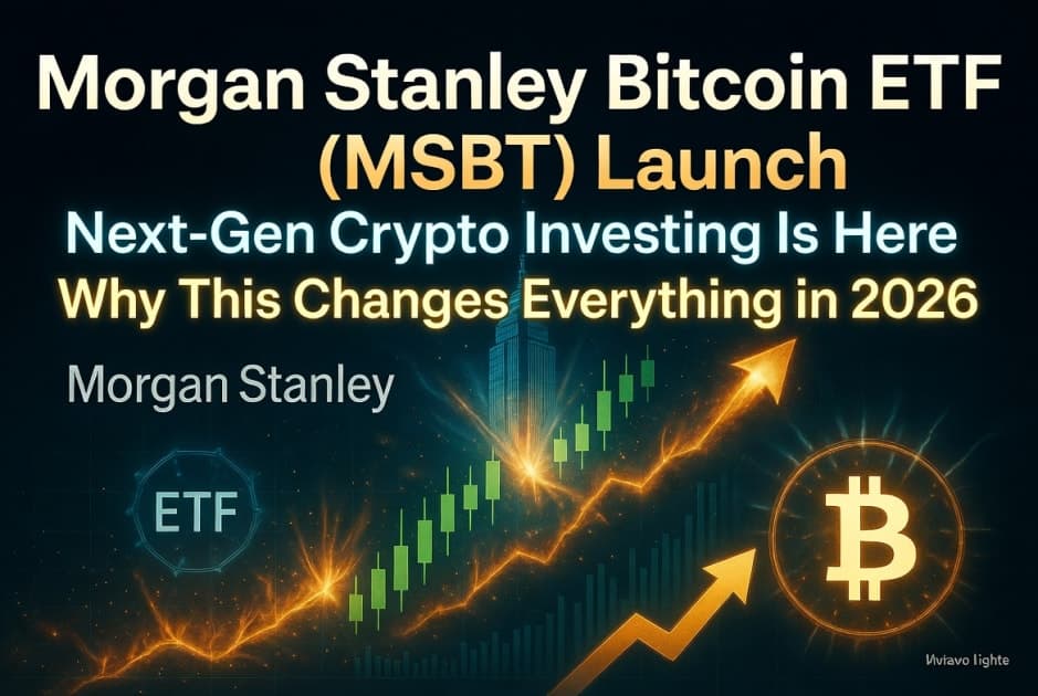 Morgan Stanley Bitcoin ETF (MSBT) Launch: Next-Gen Crypto Investing Is Here – Why This Changes Everything in 2026