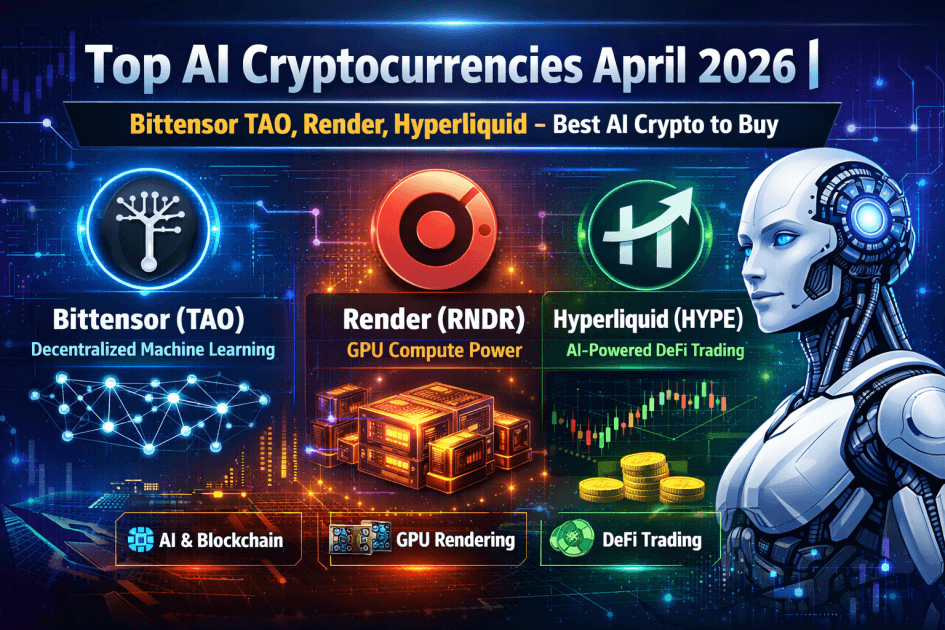 Top AI Cryptocurrencies to Watch in April 2026: Bittensor, Render, Hyperliquid & More – Best AI Crypto Investments